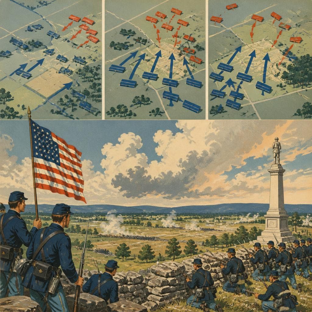 Cover art for Three Days That Closed on Cemetery Ridge