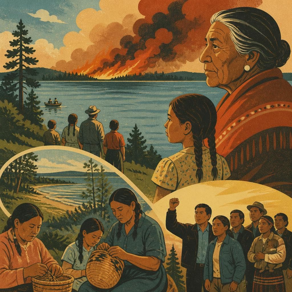 Cover art for What Survived After Burt Lake Burned
