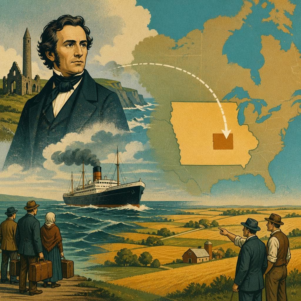 Cover art for How John Mitchel’s Name Reached an Iowa County