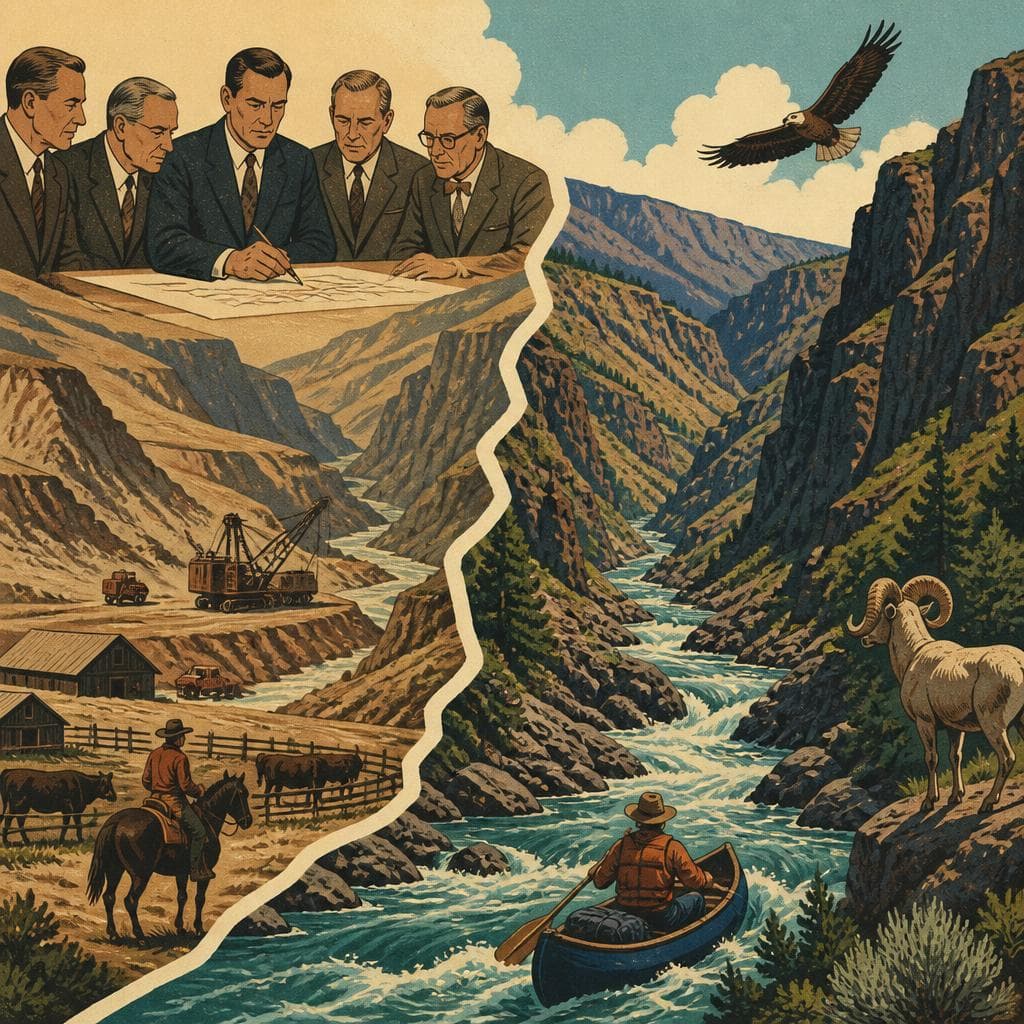 Cover art for When Congress Drew a Line at Hells Canyon
