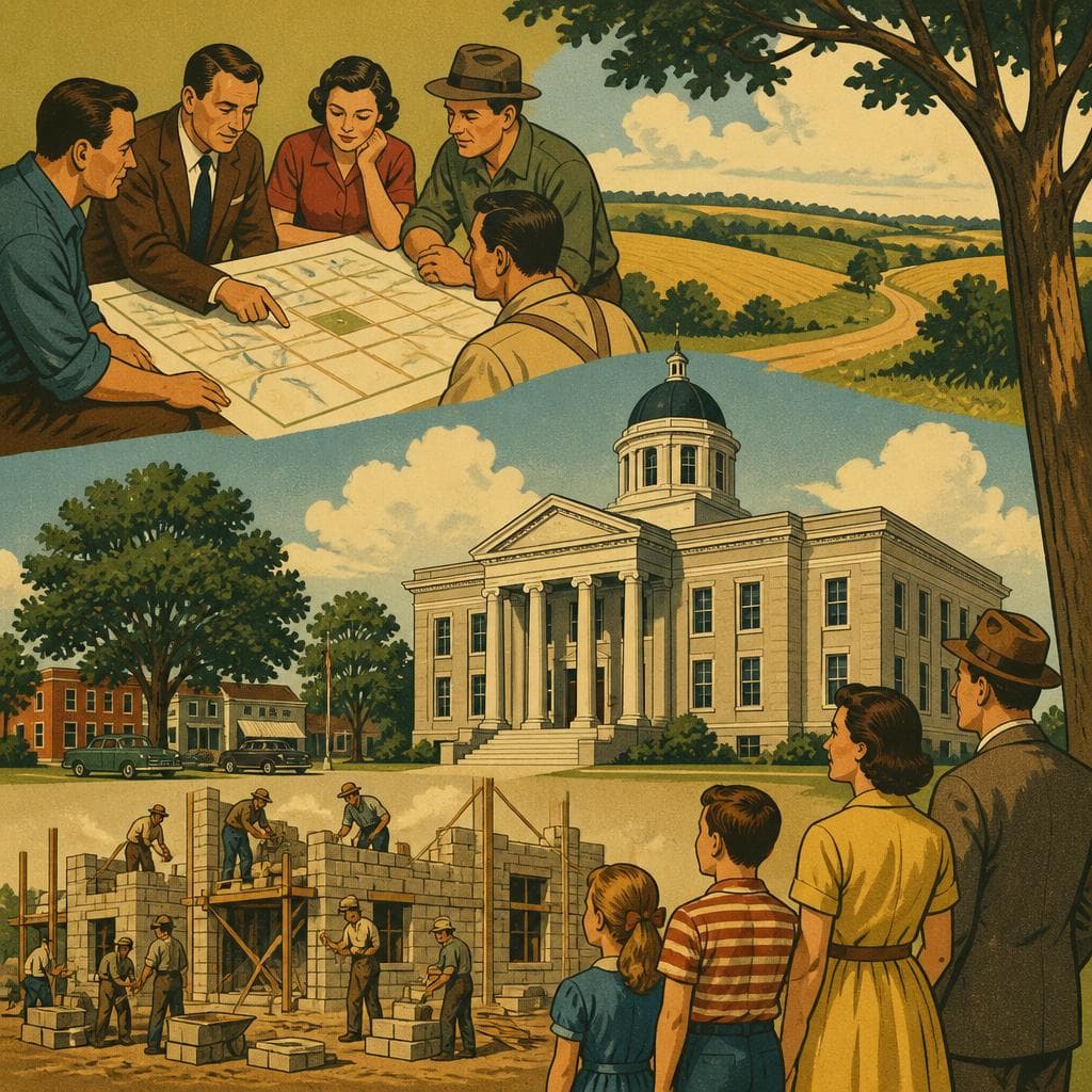 Cover art for Where a New County Found Its Center