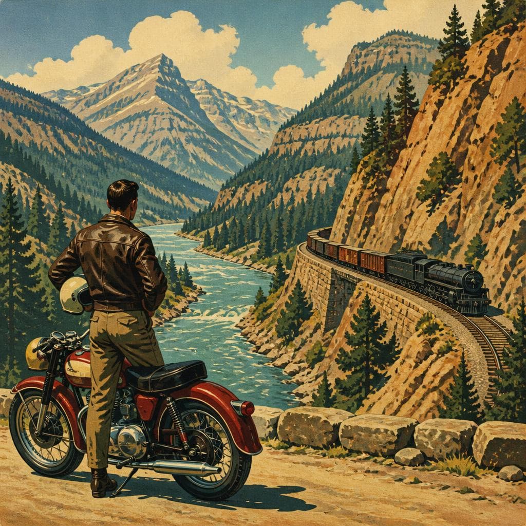 Cover art for Where the River Meets the Rails