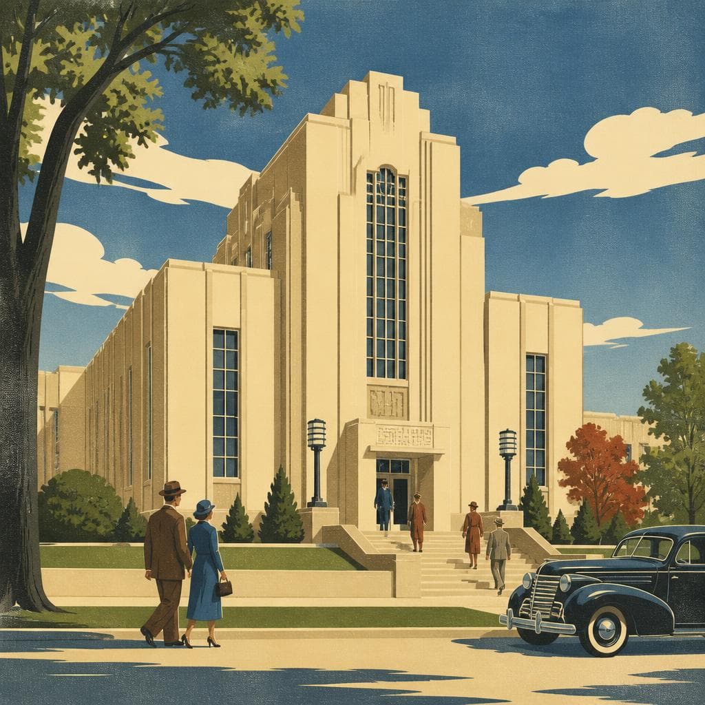 Cover art for A Depression-Era Courthouse with Modern Nerve
