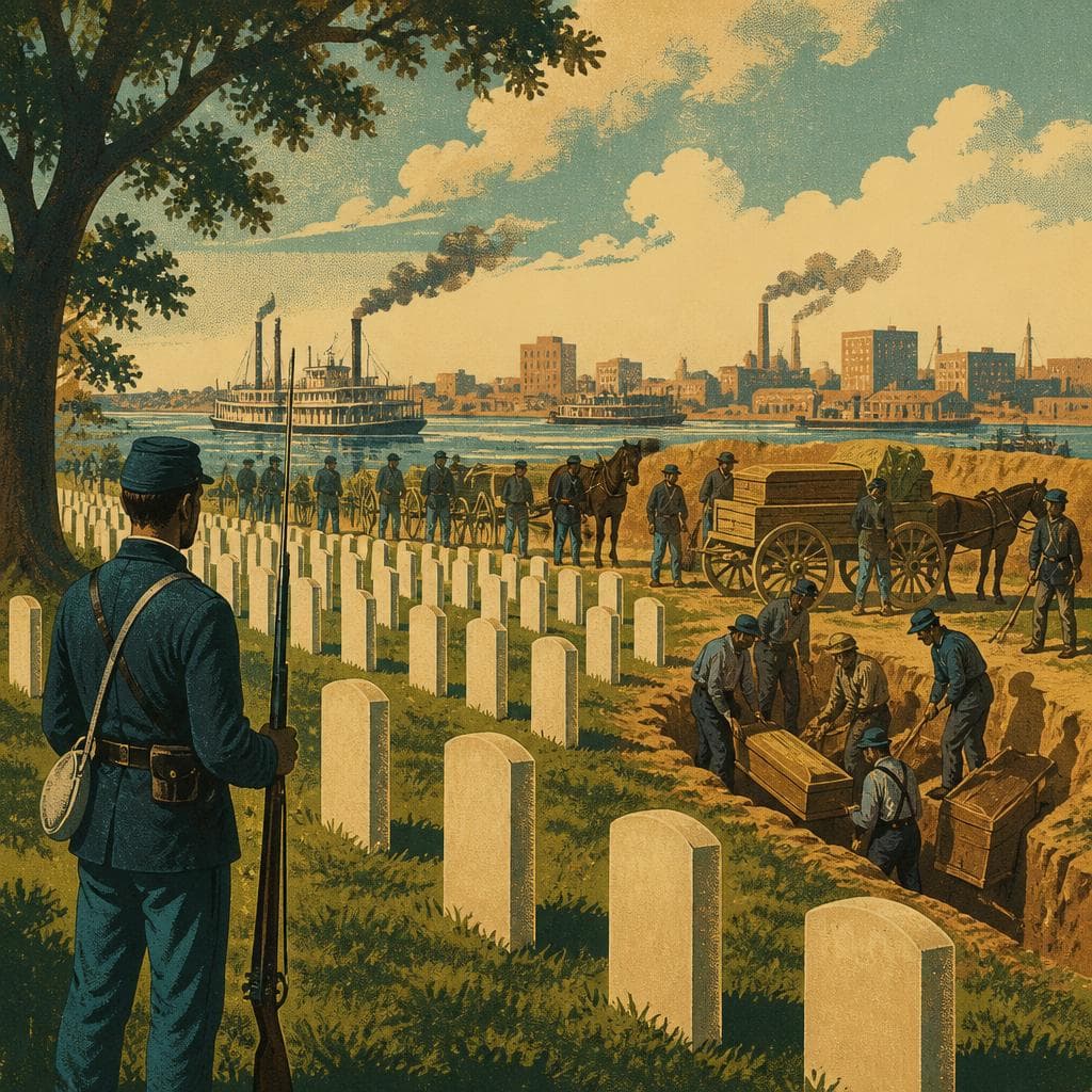 Cover art for Where Memphis Became a City of Union Graves