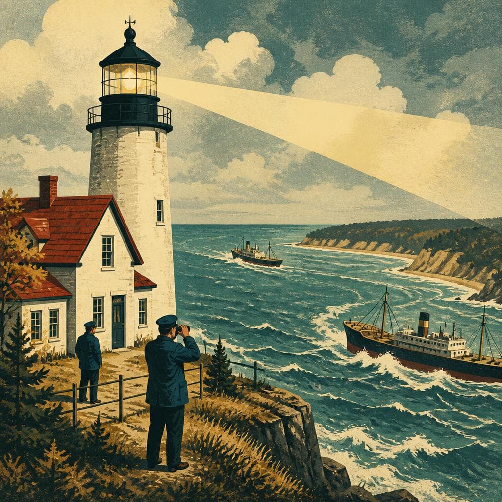 Cover art for The Light at Lake Michigan’s Turn