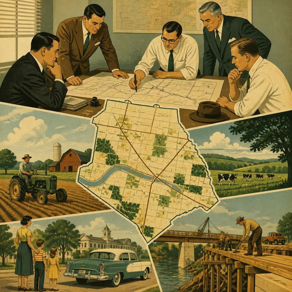 Cover art for When a Map Made Holmes County