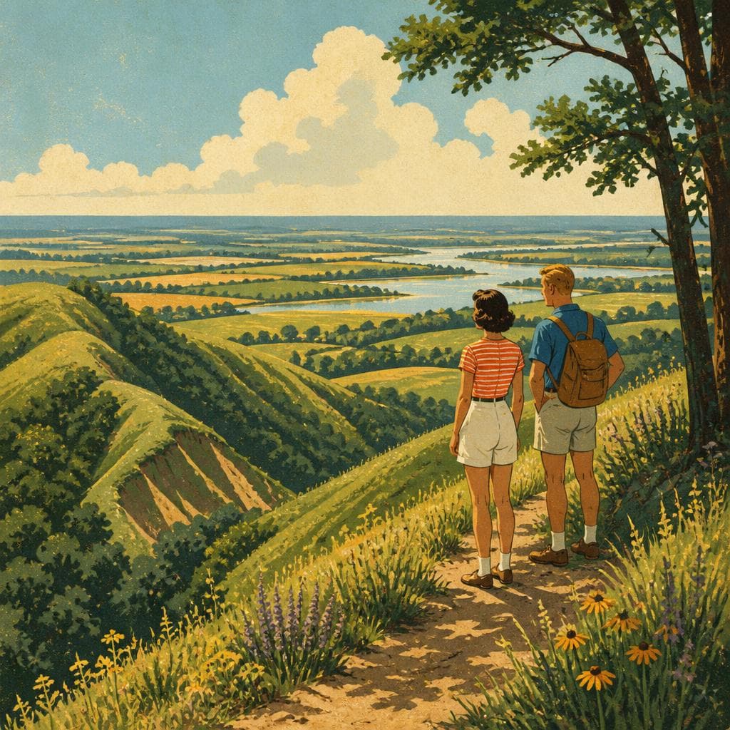 Cover art for Where Iowa’s Hills Feel Almost Improbable