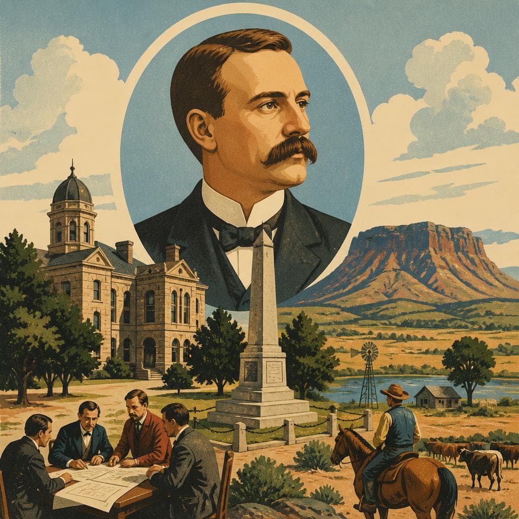 Cover art for A County Named for Memory