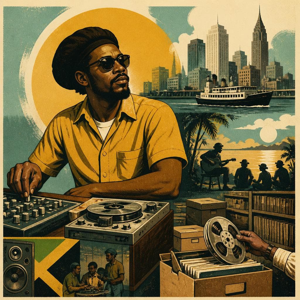 Cover art for Dub Wise and the Sound That Stayed