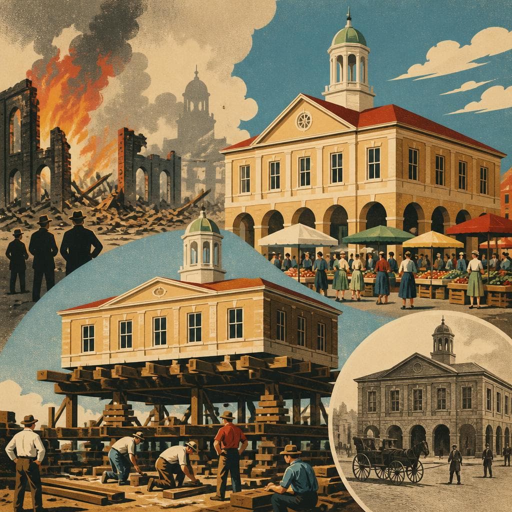 Cover art for After the Fire, a City Raised Its Market House