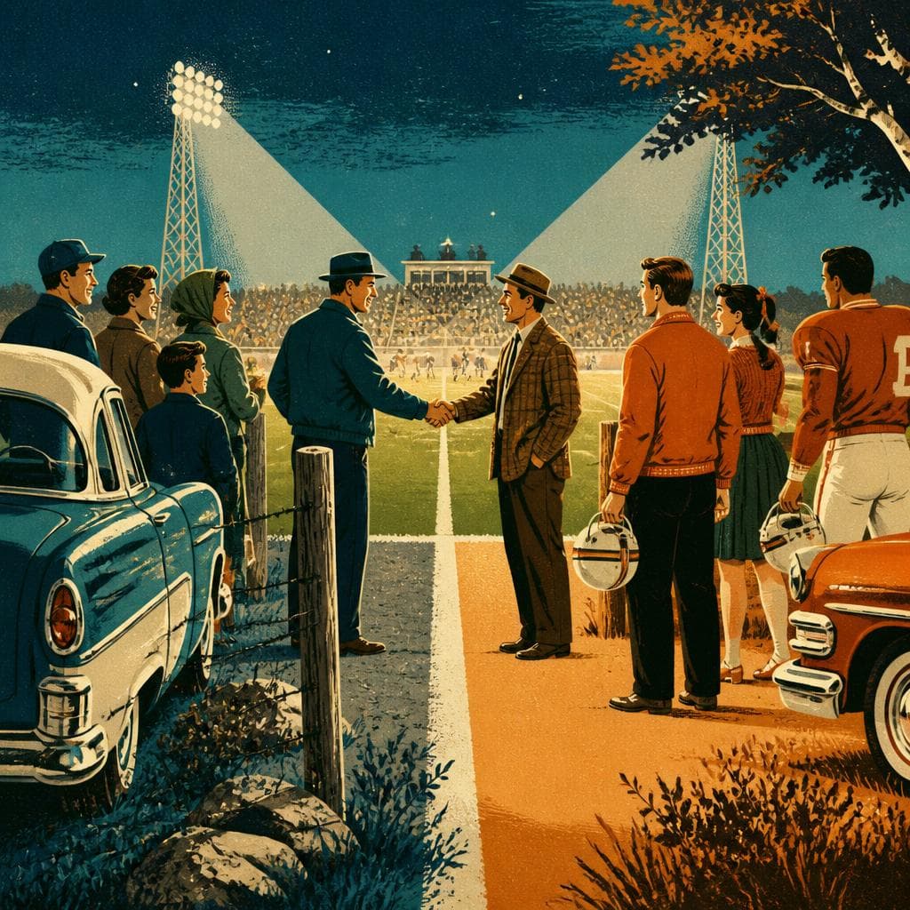 Cover art for Where a State Line Becomes Friday Night
