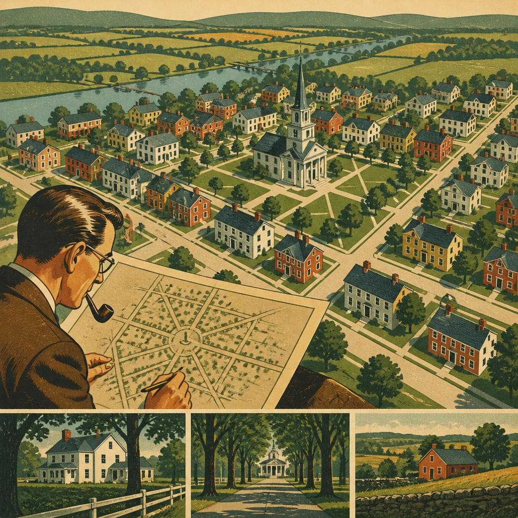 Cover art for A Town Planned Before It Endured