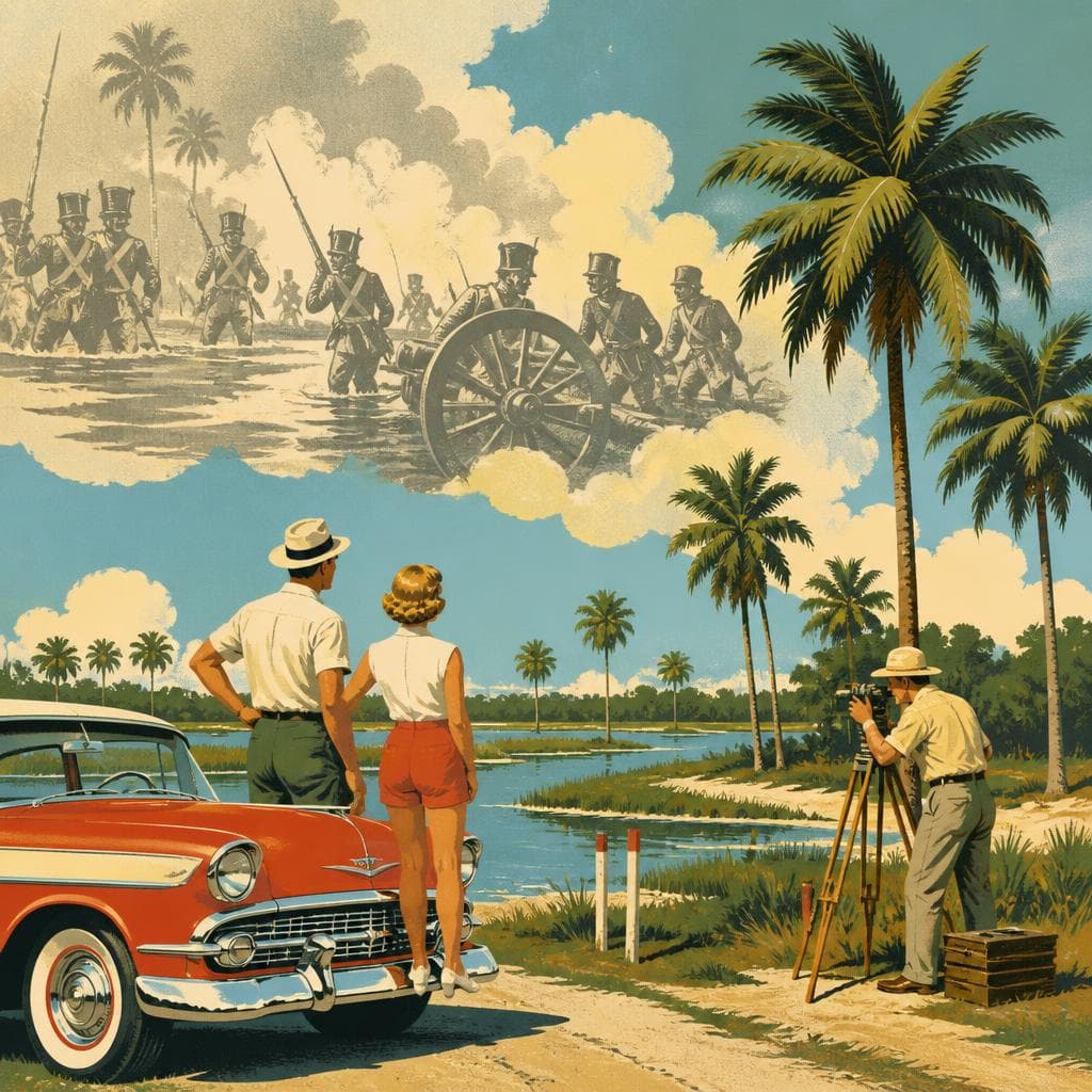 Cover art for A County Named for a Hard Florida Memory