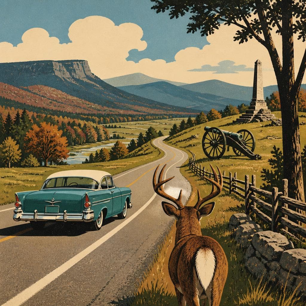 Cover art for The Road That Wears a Deer Tail