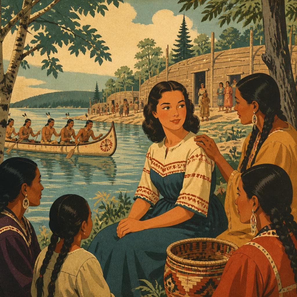 Cover art for The Daughter Who Chose Kahnawake
