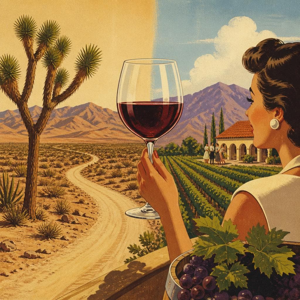 Cover art for Where Desert Dust Met the Wine Glass