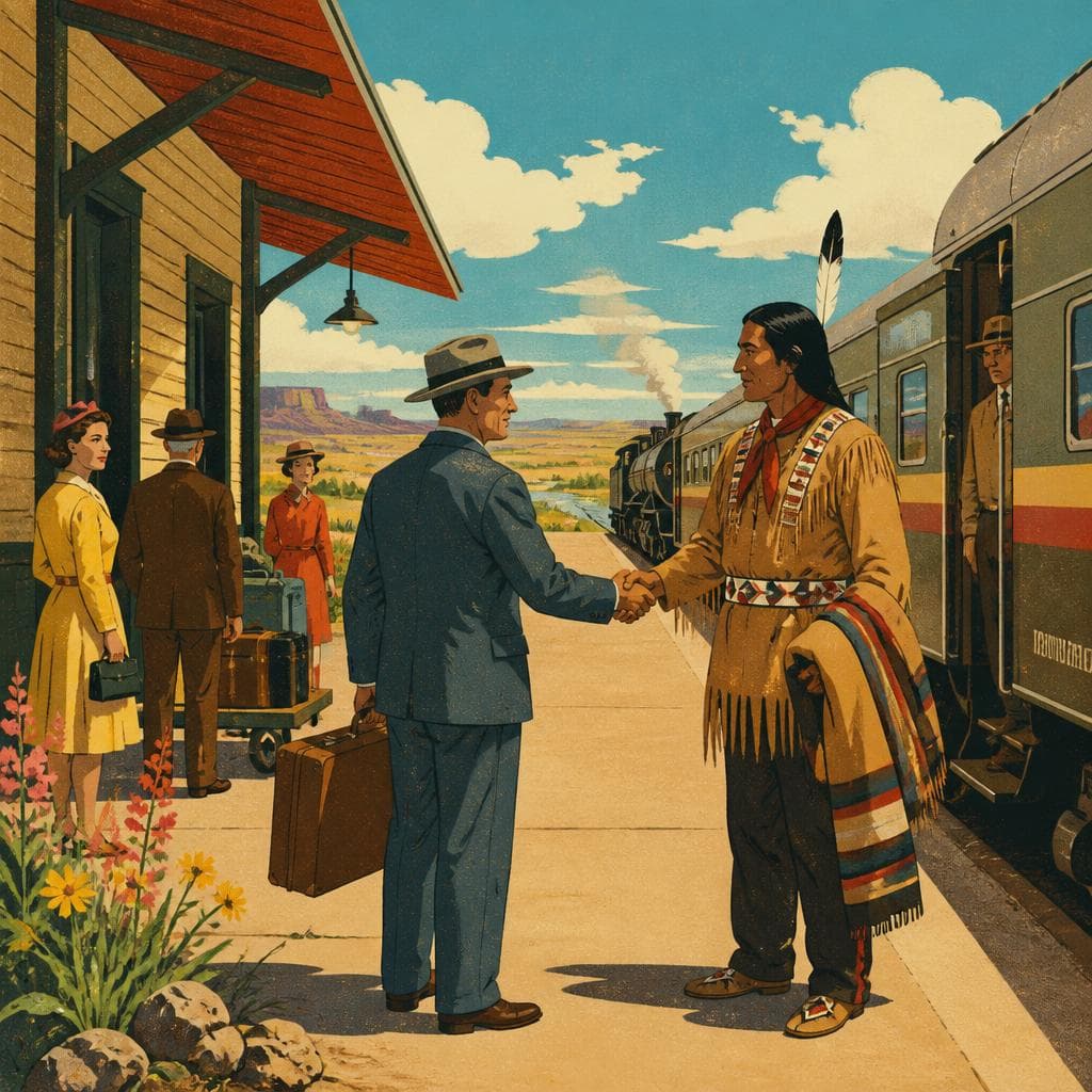 Cover art for Tomah’s Handshake to the Rails