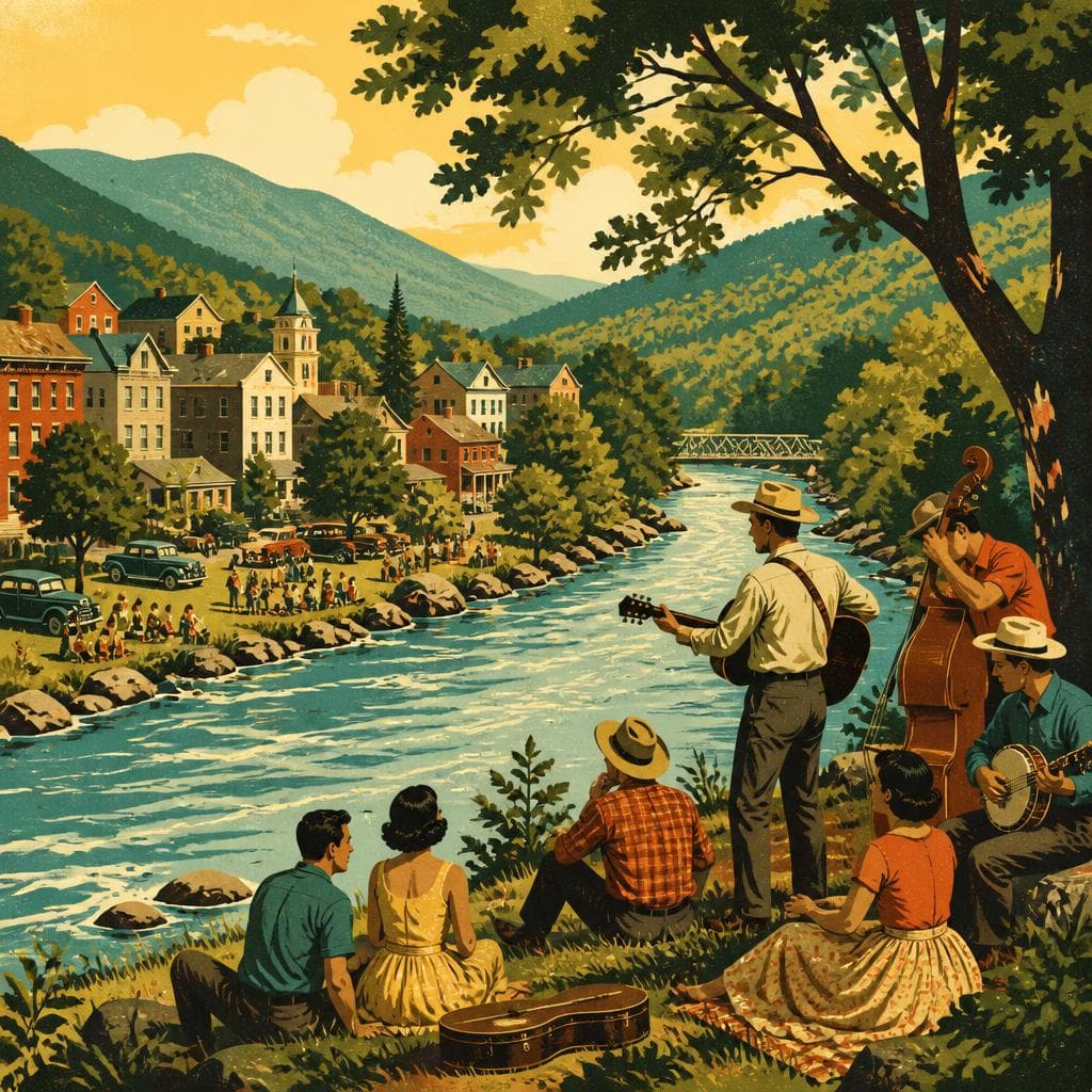Cover art for Where the River Brought the Music