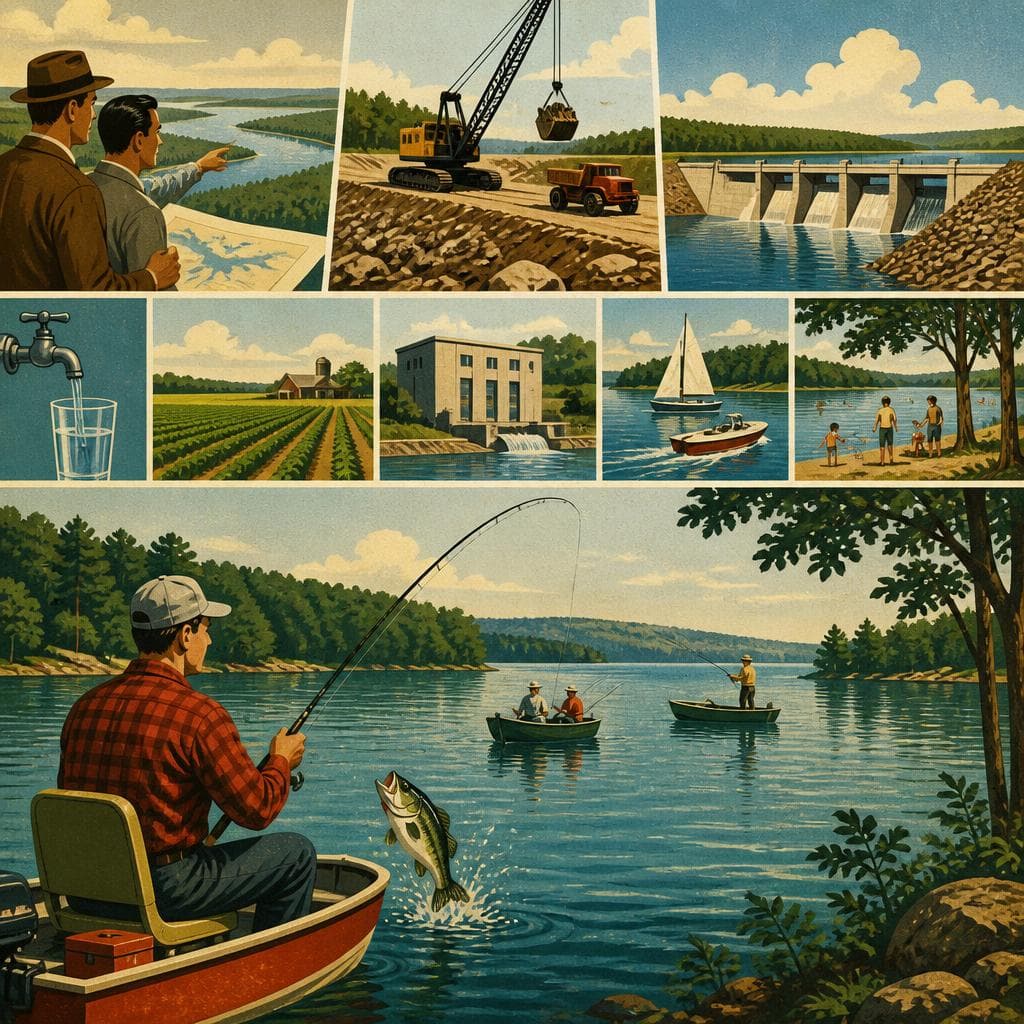 Cover art for How Jordan Lake Became a Fishing Landmark