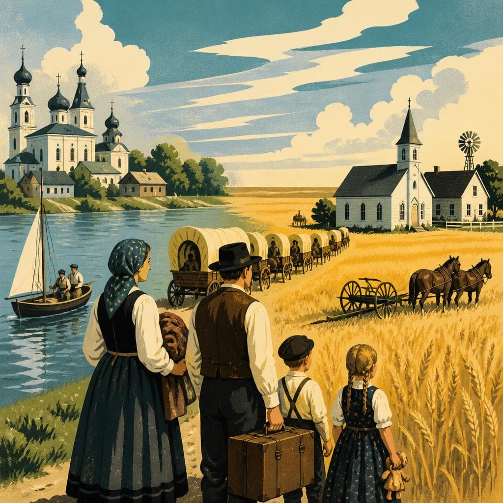 Cover art for From the Volga to the Prairie