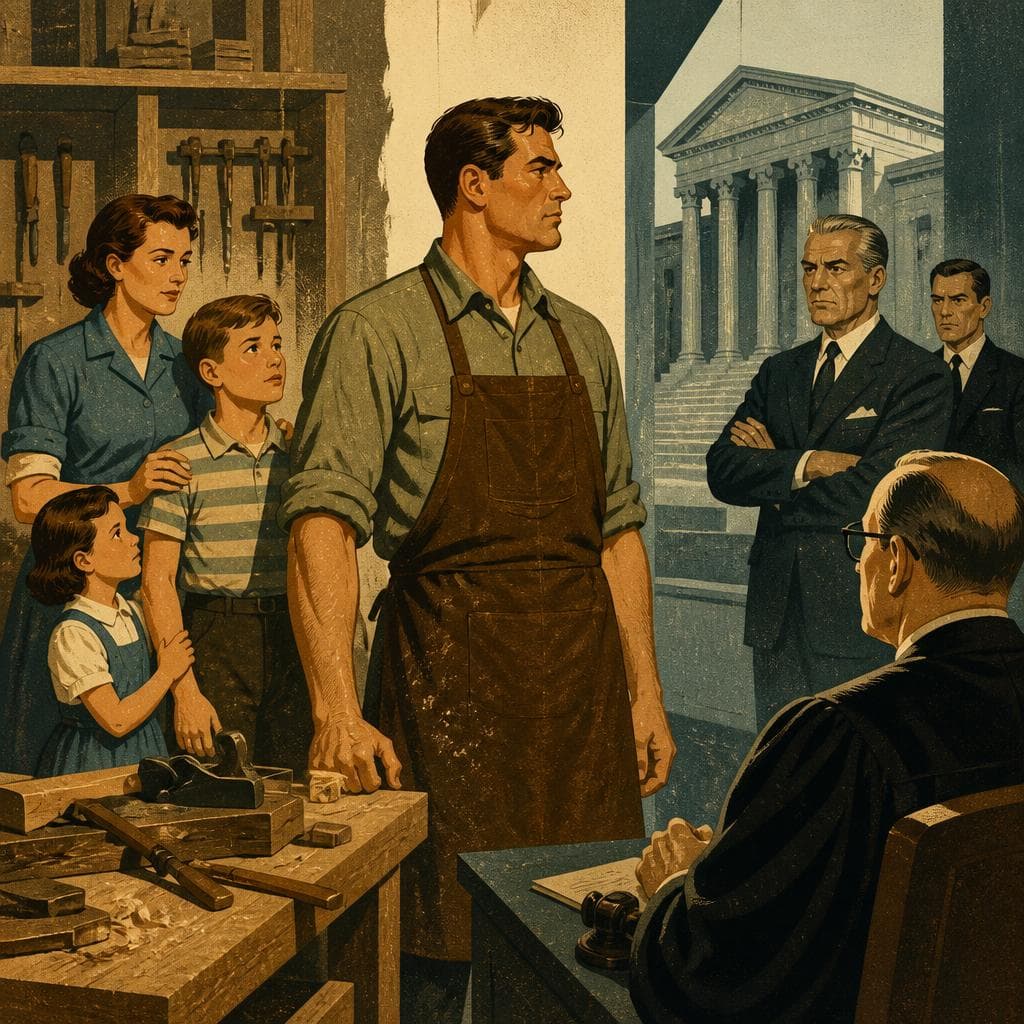 Cover art for The Cabinetmaker the Law Had to Meet