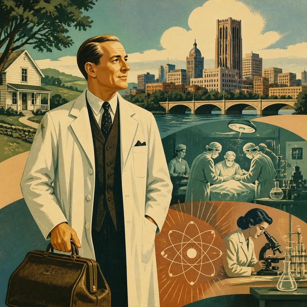 Cover art for How a Country Doctor Set Rochester in Motion