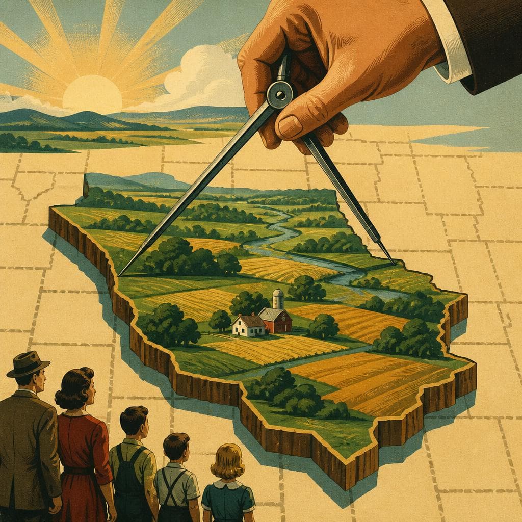 Cover art for How Christian County Drew Itself Into Being