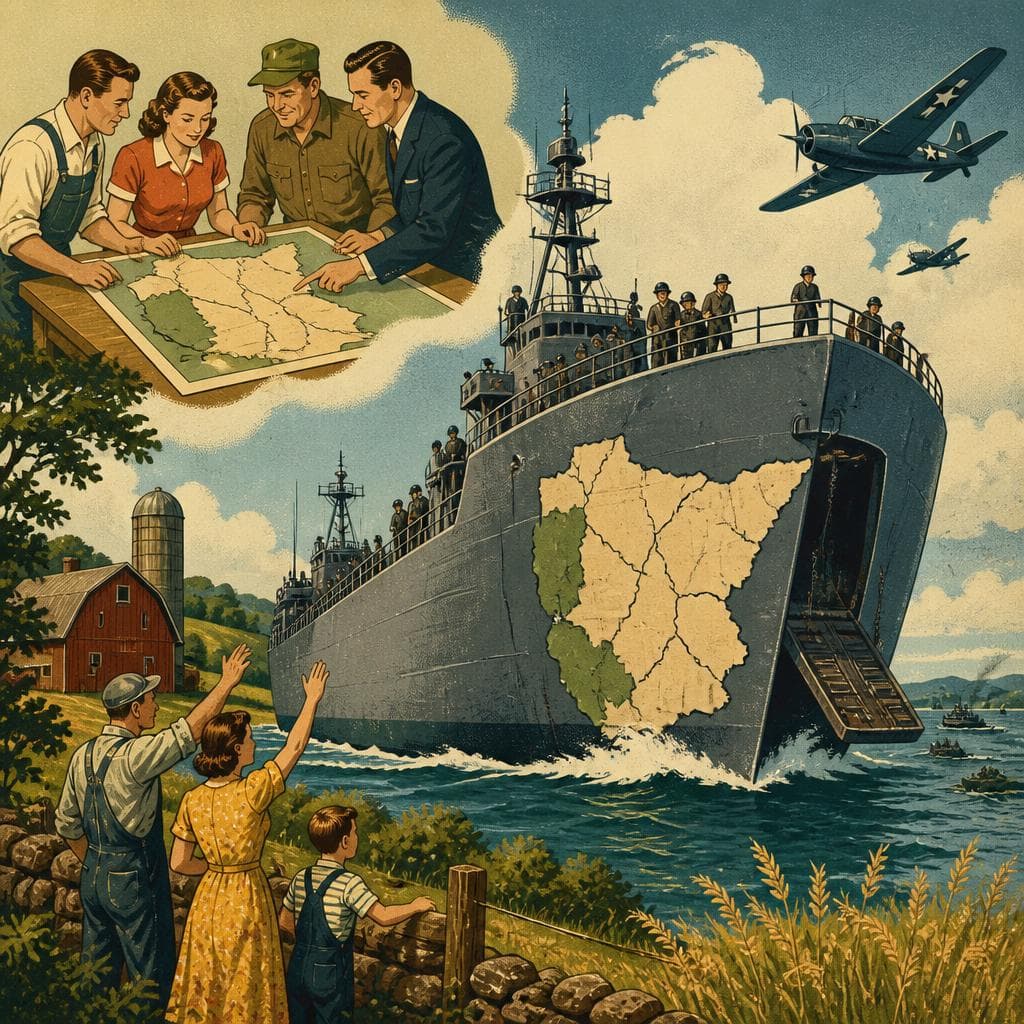 Cover art for When a County Name Went to Sea