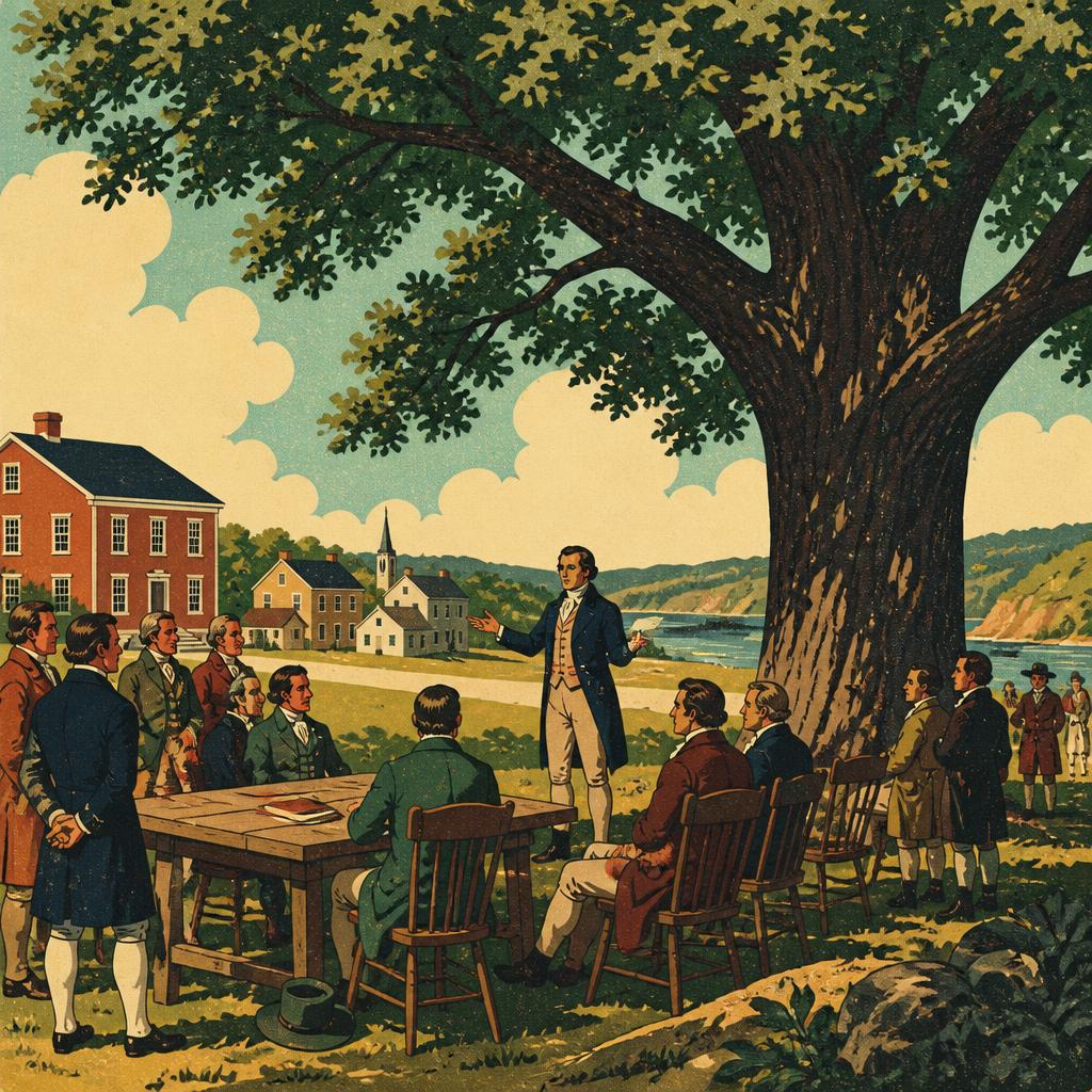 Cover art for Where Indiana Found Shade and Statehood