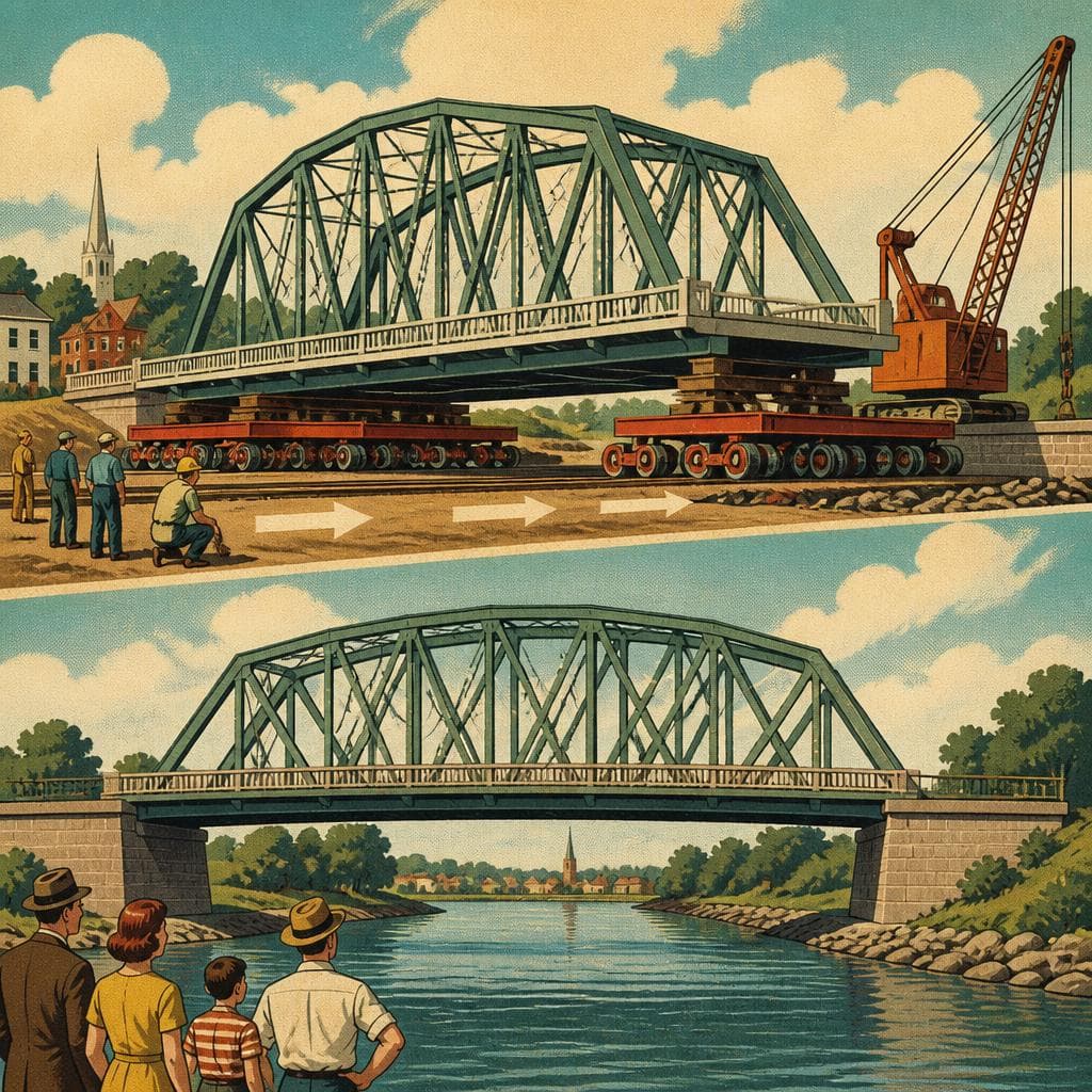 Cover art for The Bridge That Moved to Stay