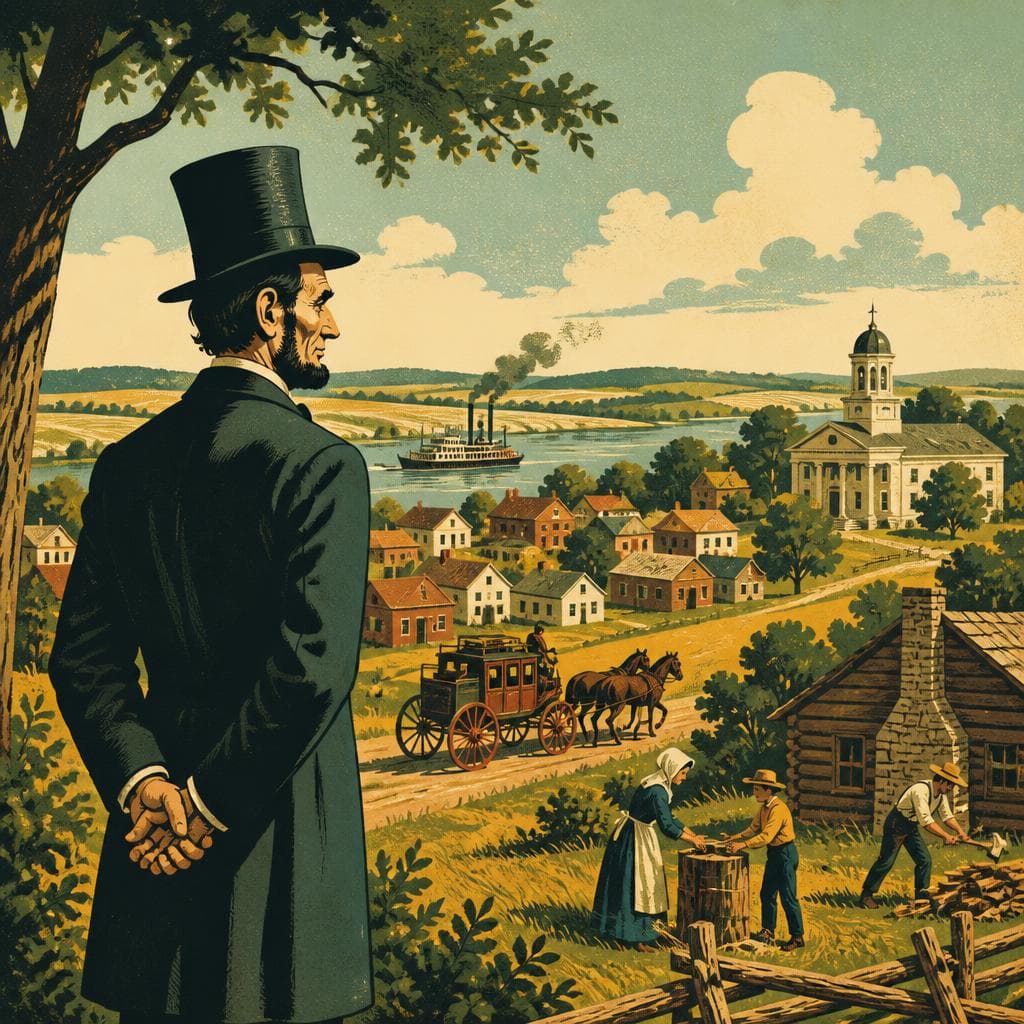 Cover art for Just Outside Lincoln’s Famous Circuit