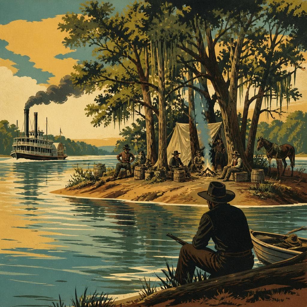 Cover art for Where the River Turned Dangerous