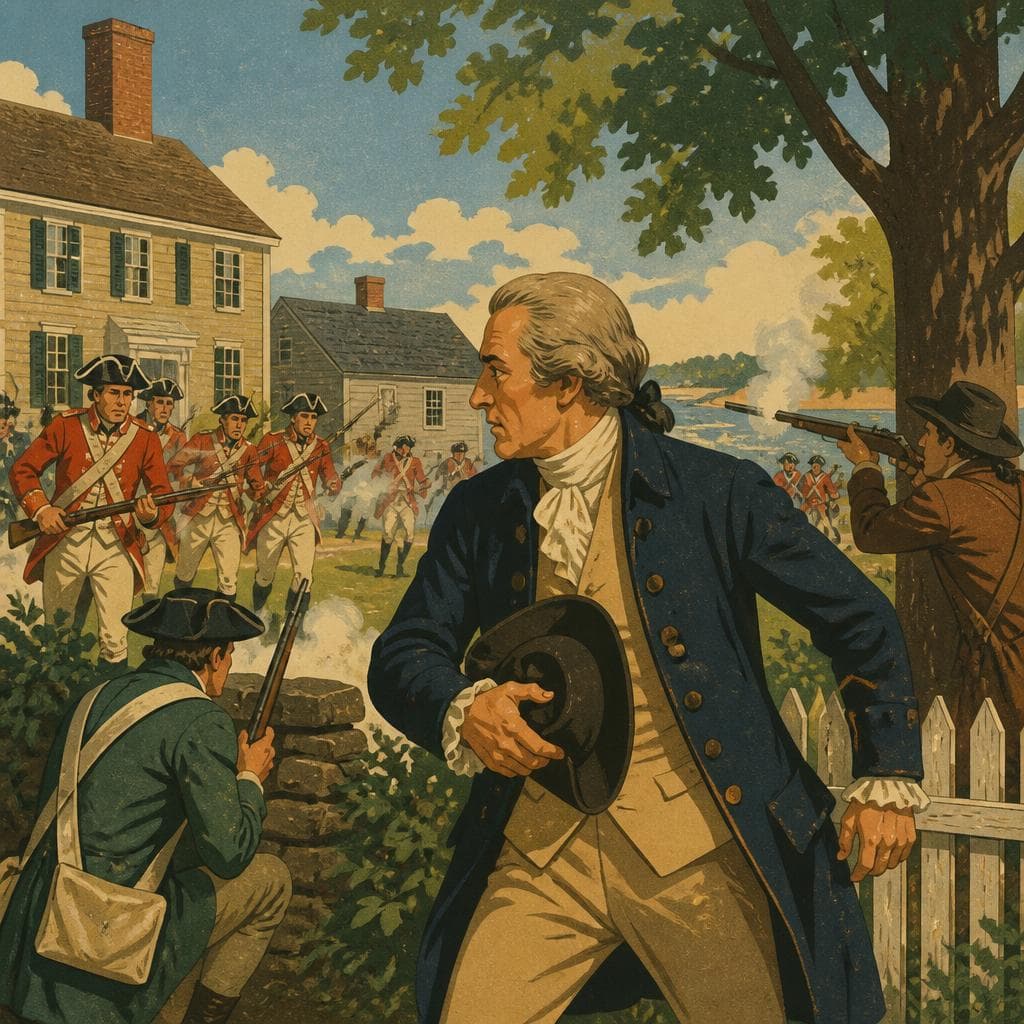Cover art for Yorktown’s Founder in the Line of Fire