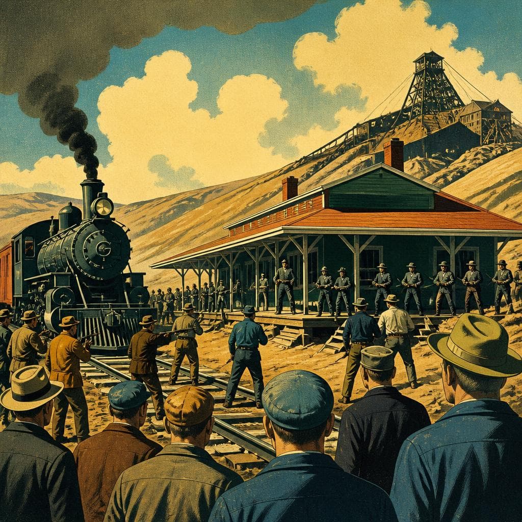 Cover art for When the Train Stopped at Virden