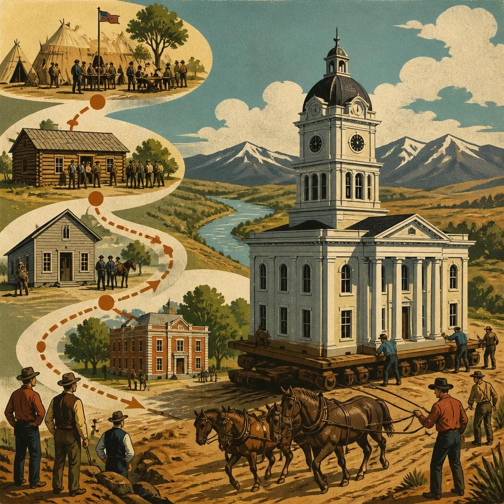 Cover art for Where the Courthouse Went