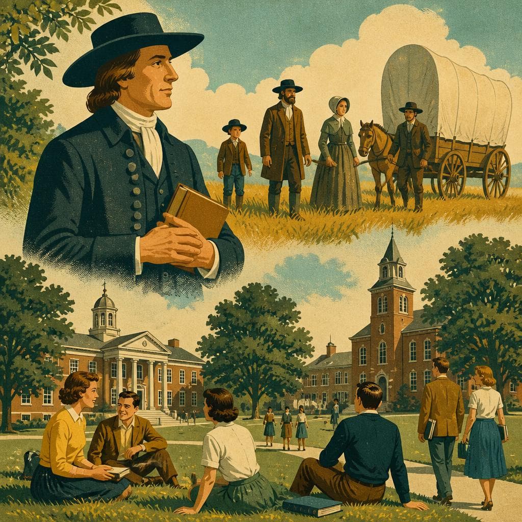 Cover art for How Quakers Planted a College in Oskaloosa