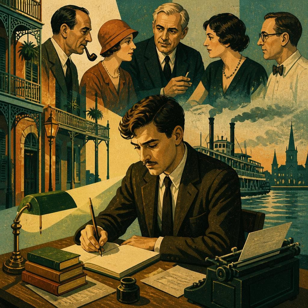 Cover art for The New Orleans Nudge That Reached Faulkner