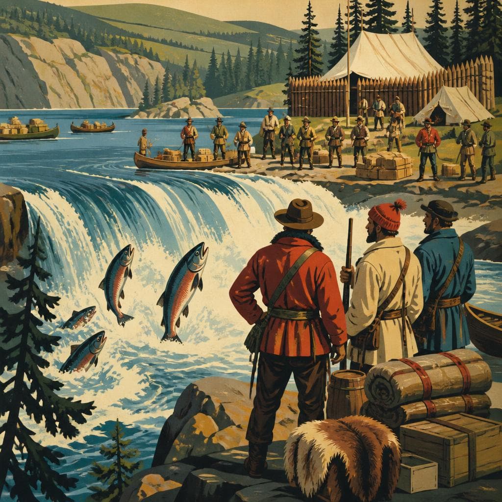 Cover art for Where Kettle Falls Drew the Trade