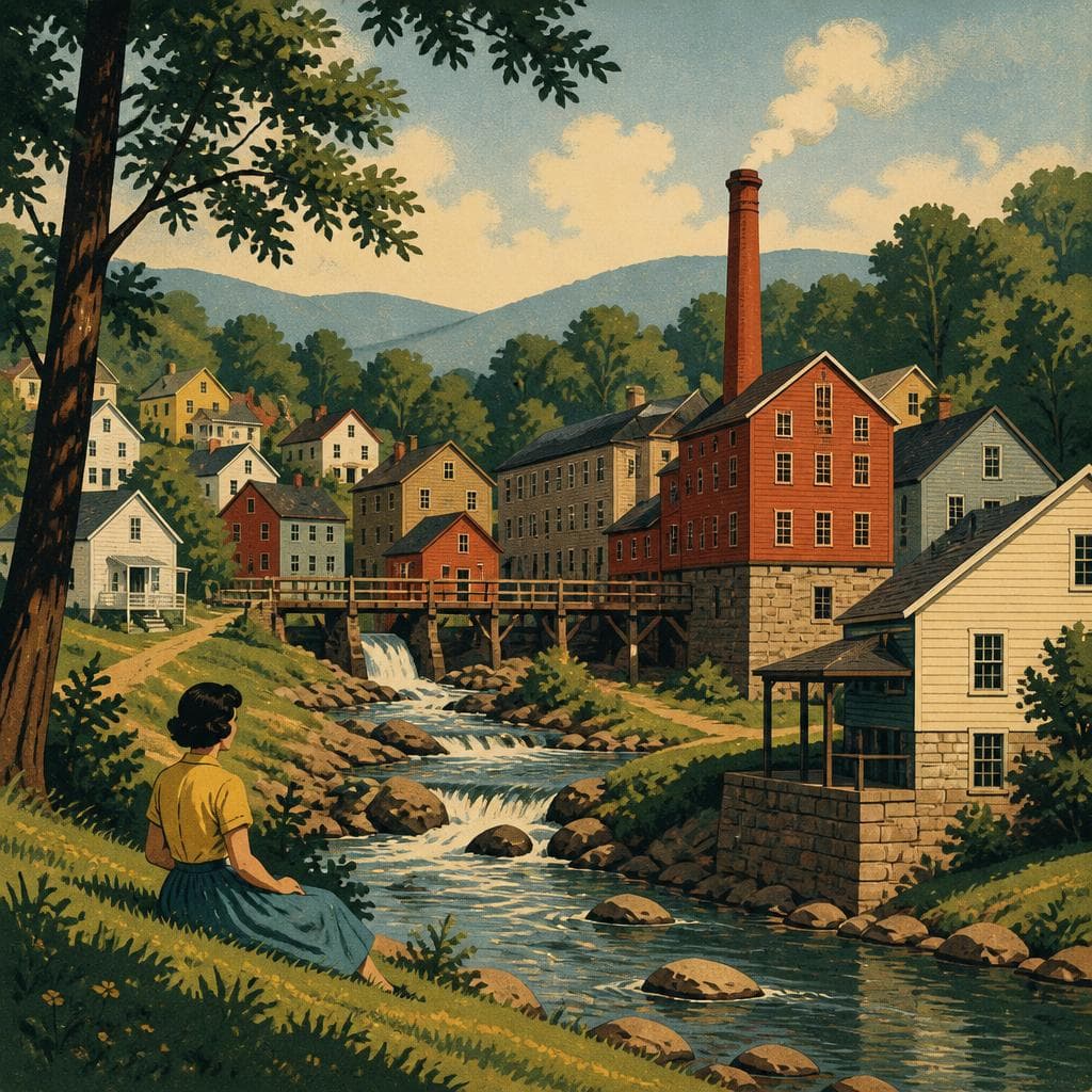Cover art for Reading a Mill Village in Fine Creek