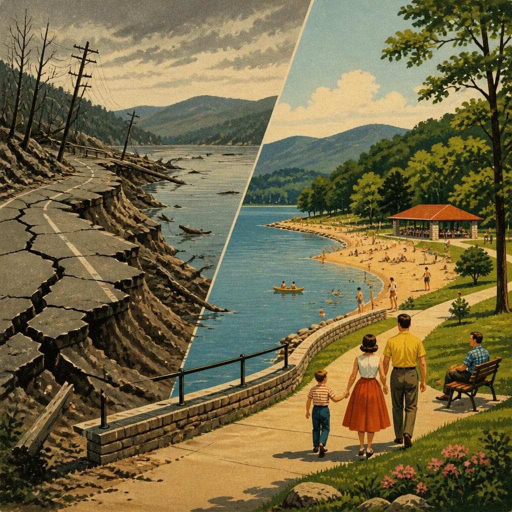 Cover art for From Earthquake Lake to Public Shore
