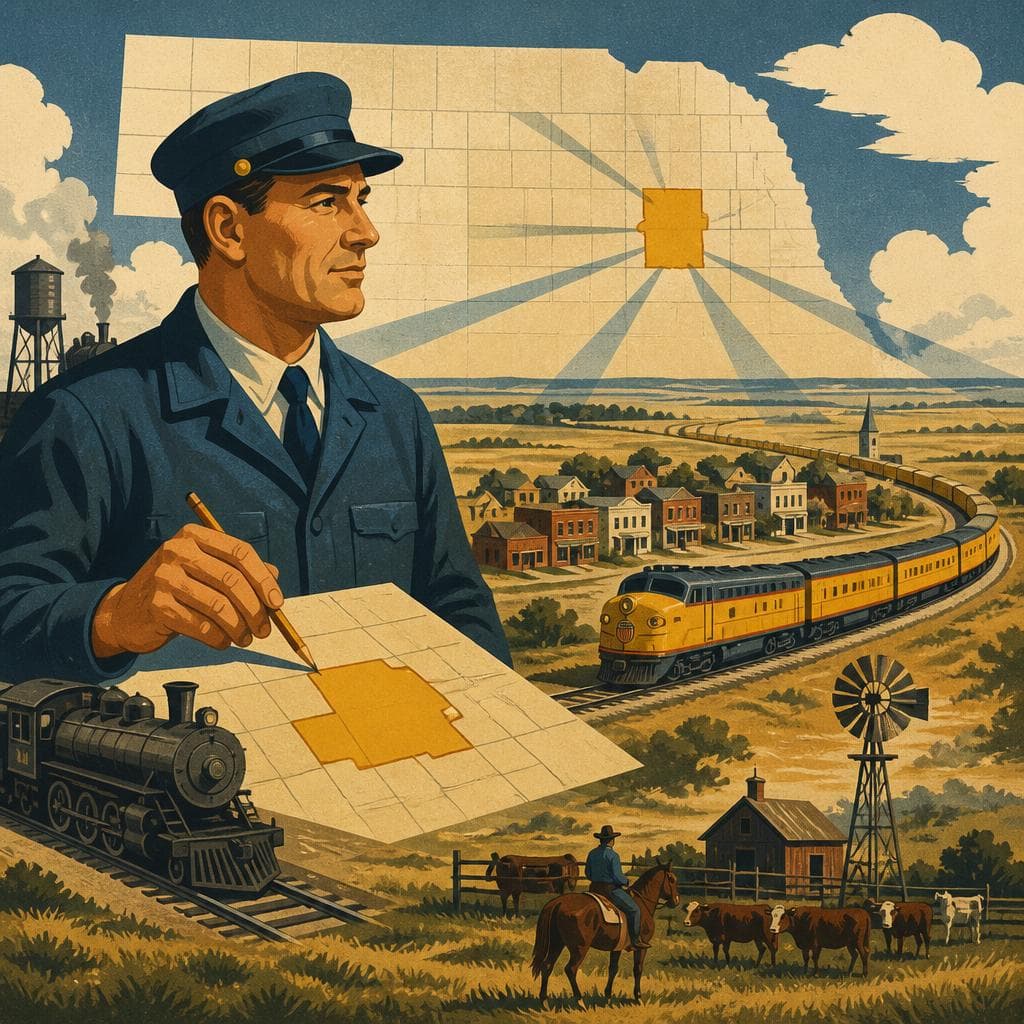 Cover art for How a Railroad Man Named a Nebraska Place