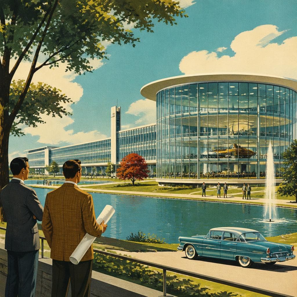 Cover art for Where GM Built the Future in Glass