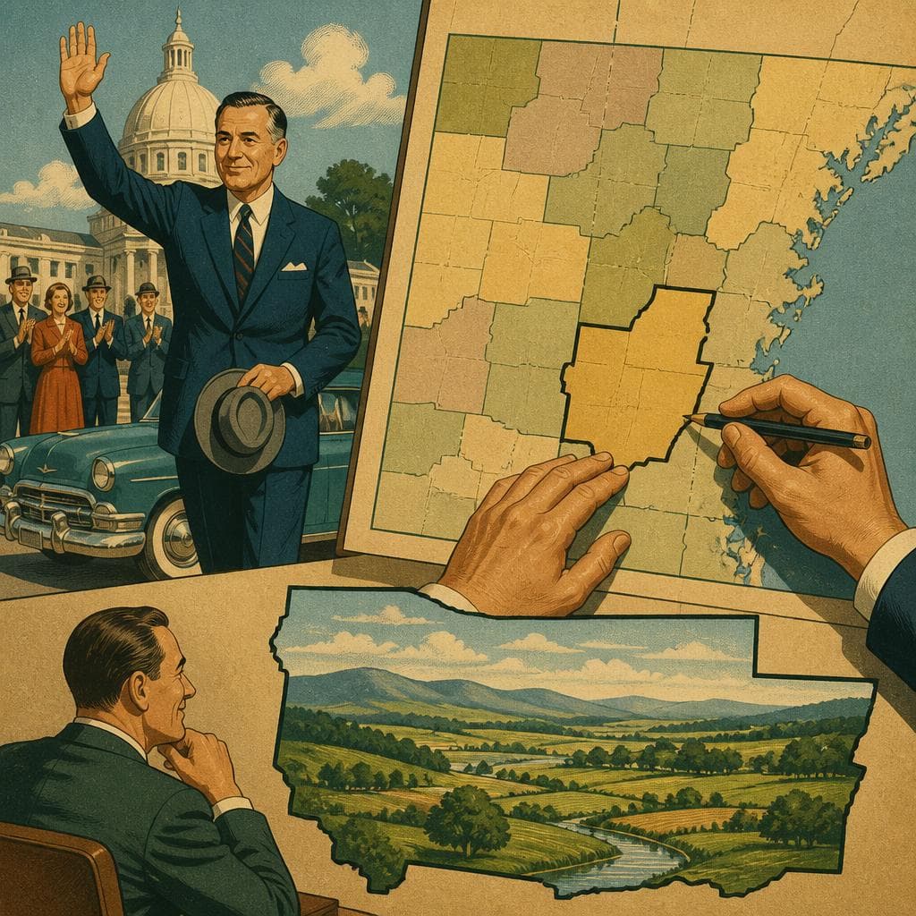 Cover art for How George Tyler Wood Got a County