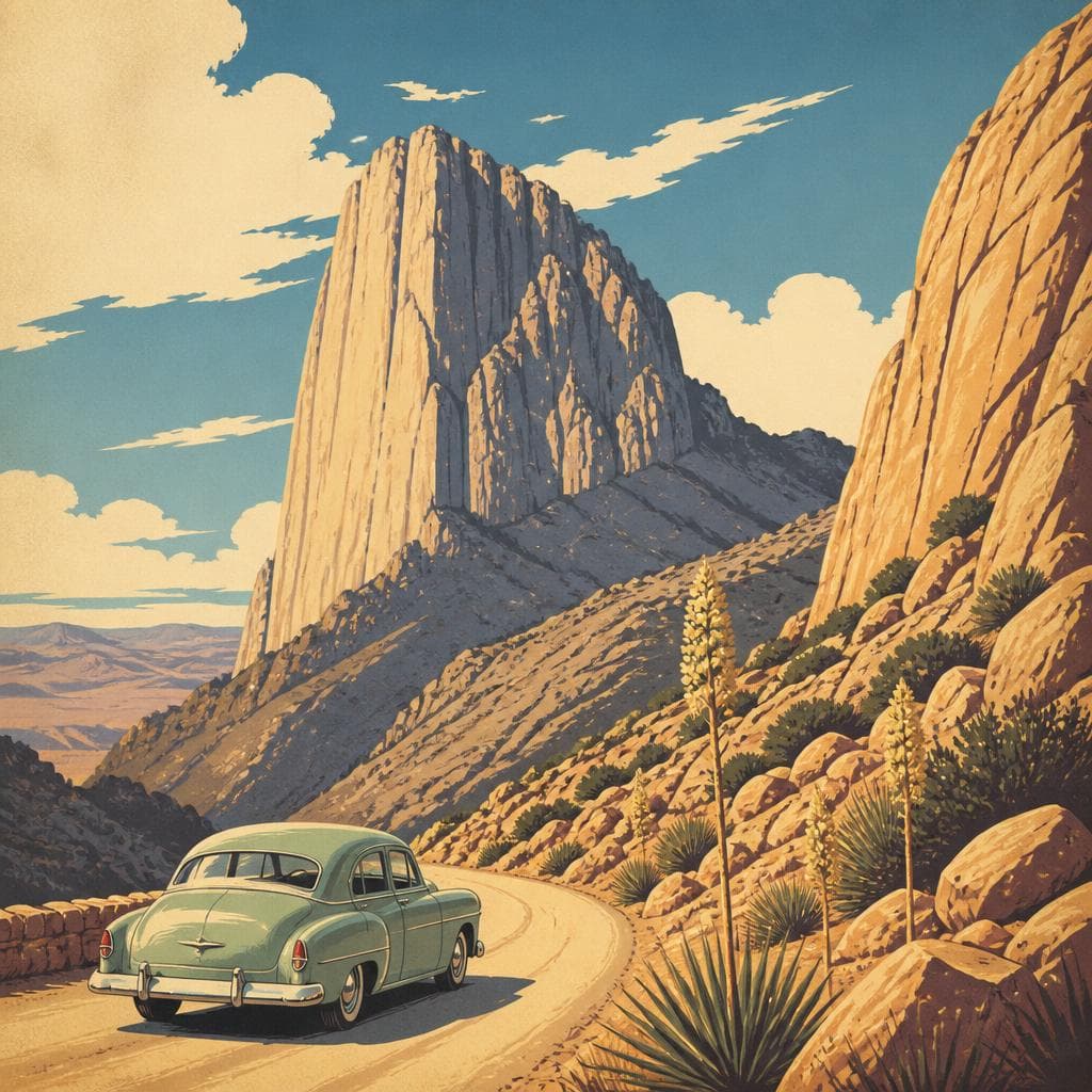 Cover art for El Capitan, the Stone Sign on the Road