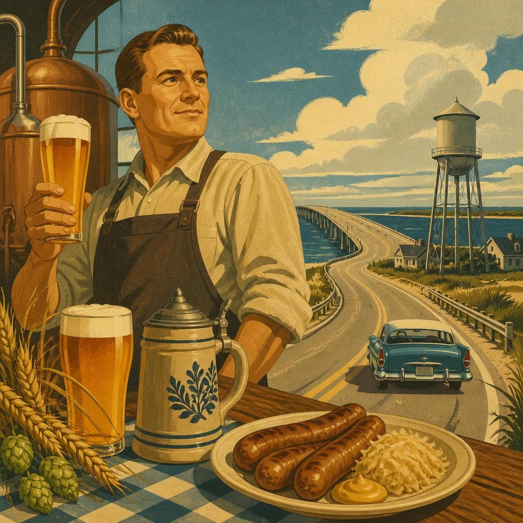 Cover art for Beer, Brats, and a Highway to the Outer Banks