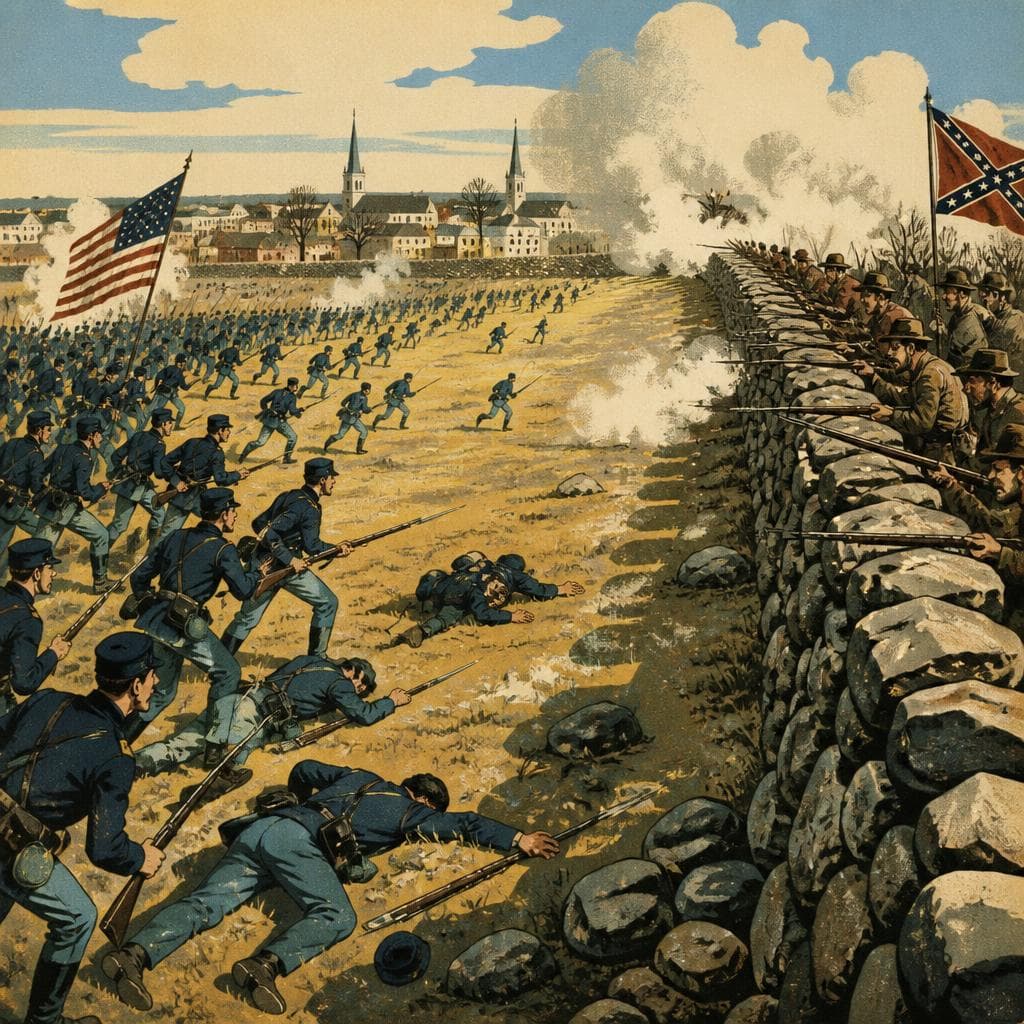 Cover art for The Stone Wall at Fredericksburg