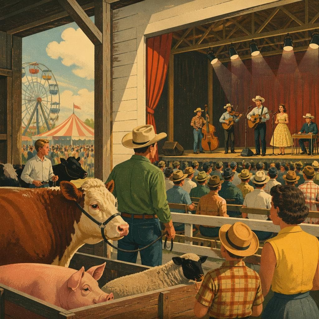 Cover art for Where the Grandstand Joined the Barn