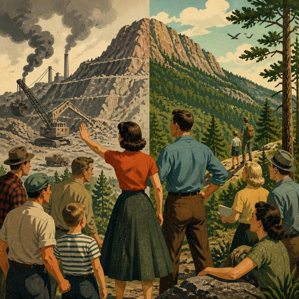 Cover art for How a Mountain Stayed a Mountain