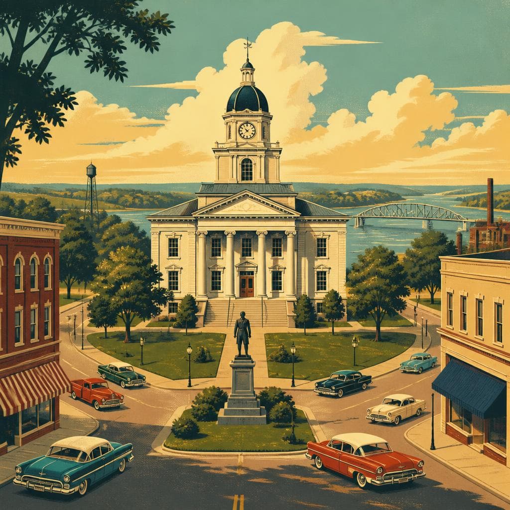 Cover art for The Courthouse That Taught Clarksville Its Shape