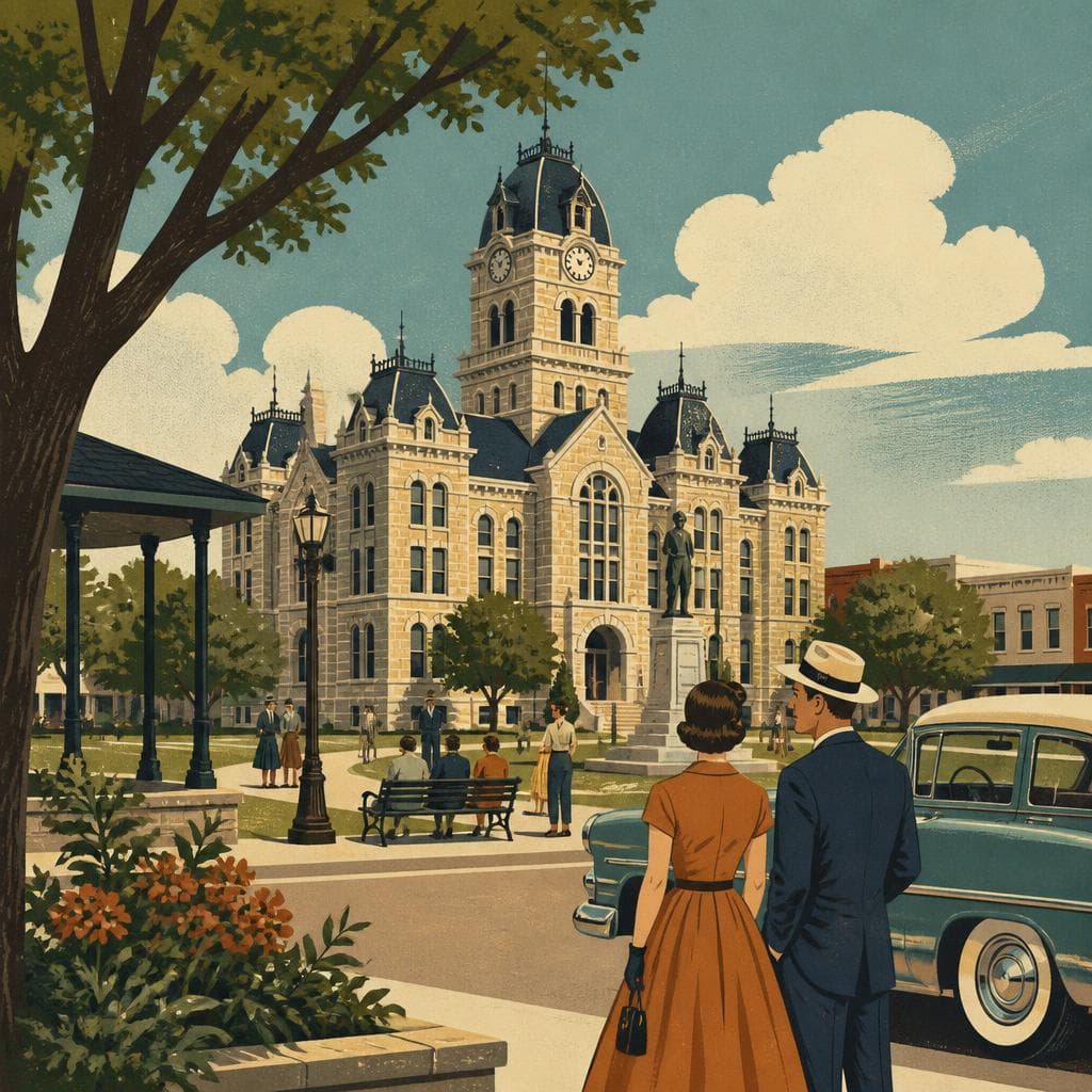 Cover art for The Stone Heart of Granbury Square